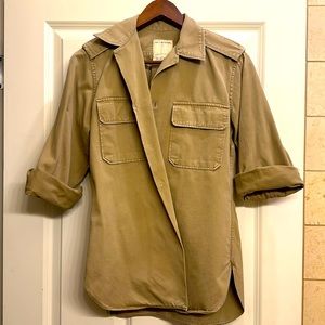 Archival Reinvent SZ S - button down shirt w/ paint stripe